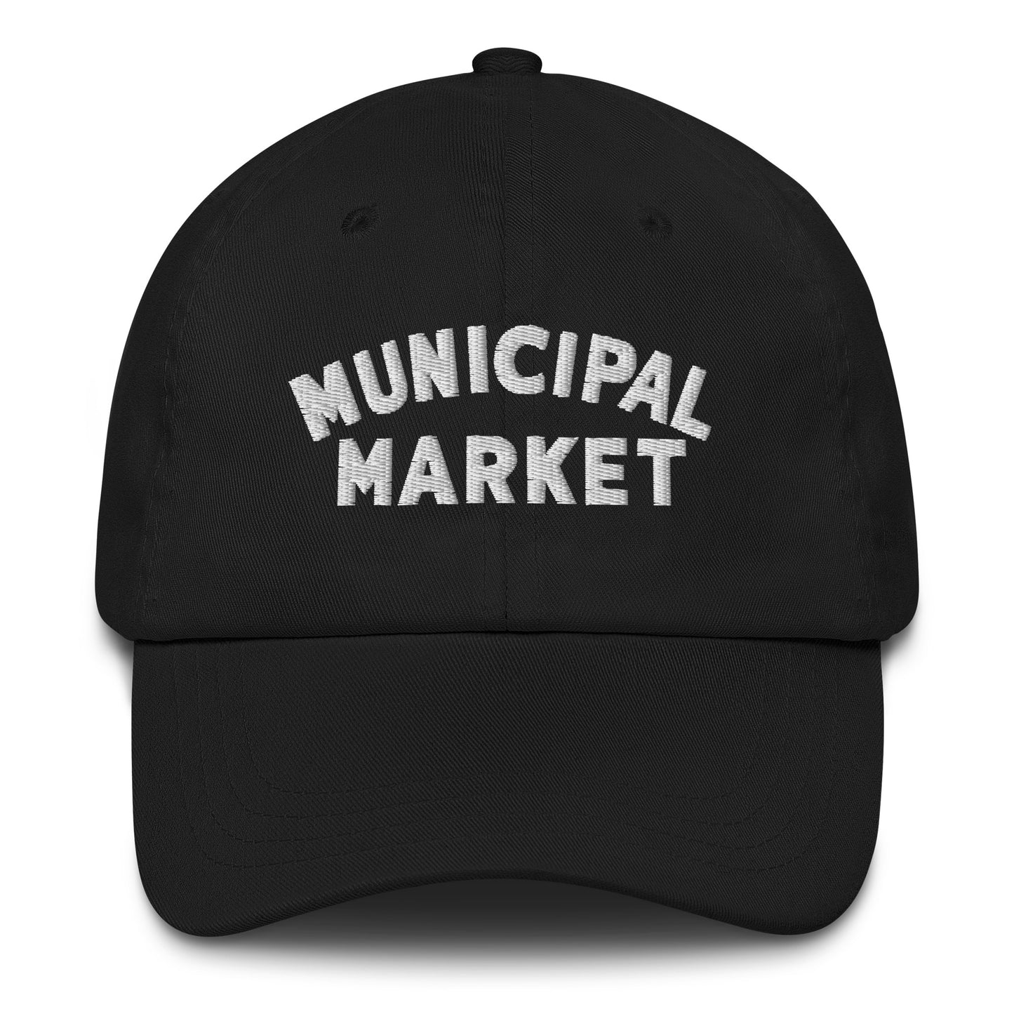 MUNICIPAL MARKET BASEBALL CAP w/WHITE LOGO