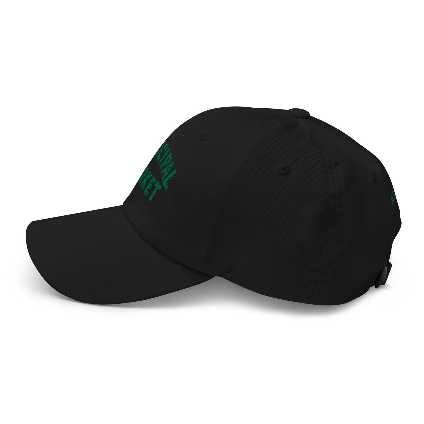 MUNICIPAL MARKET BASEBALL CAP w/GREEN LOGO