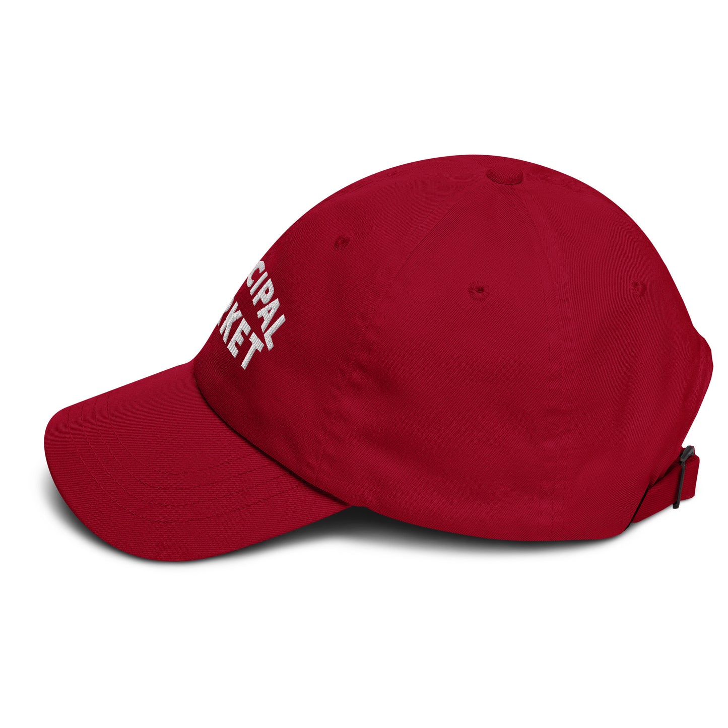 MUNICIPAL MARKET BASEBALL CAP w/WHITE LOGO