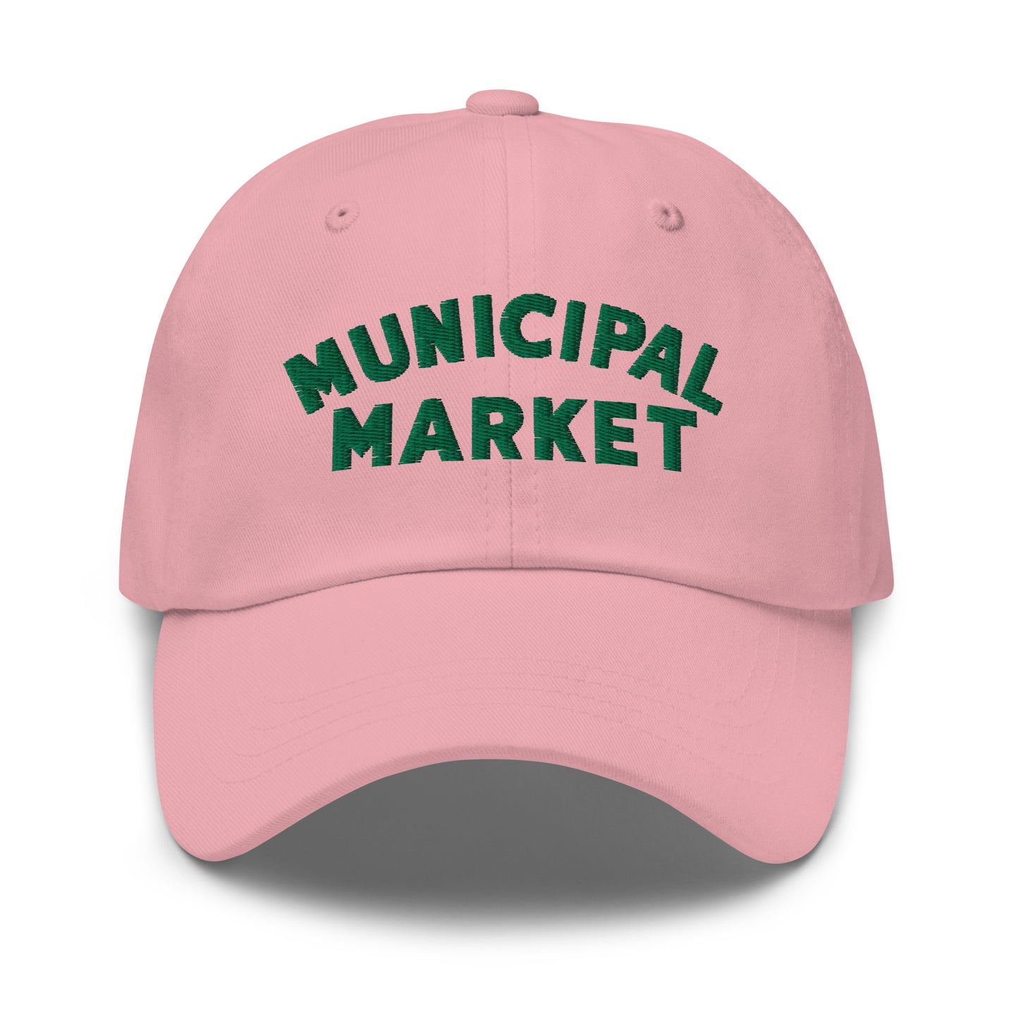 MUNICIPAL MARKET BASEBALL CAP w/GREEN LOGO