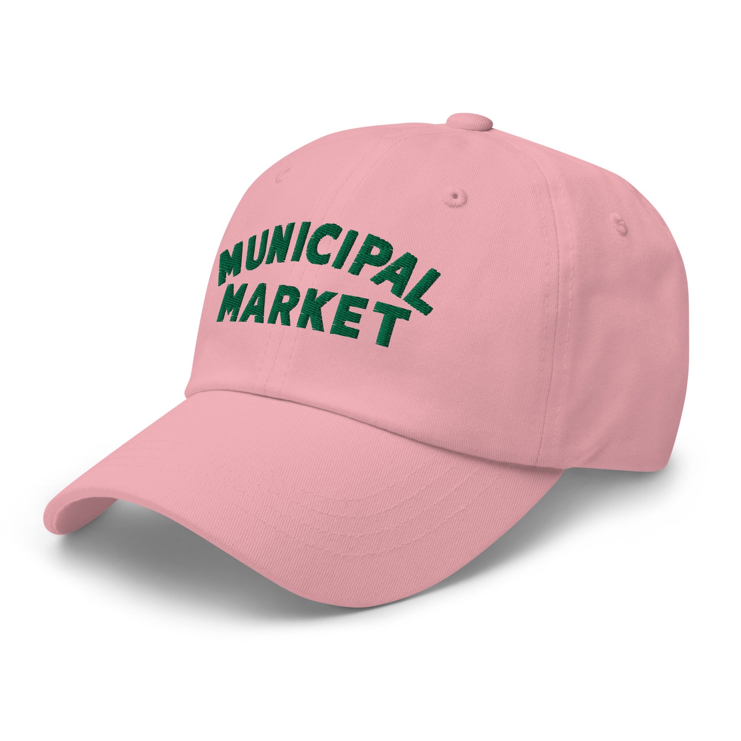MUNICIPAL MARKET BASEBALL CAP w/GREEN LOGO