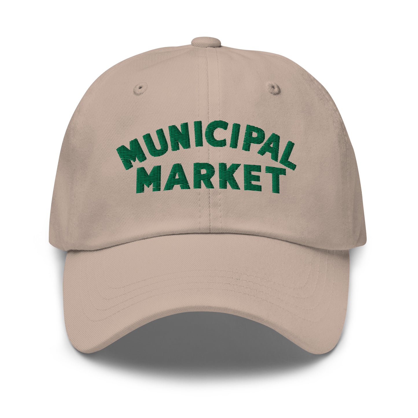 MUNICIPAL MARKET BASEBALL CAP w/GREEN LOGO