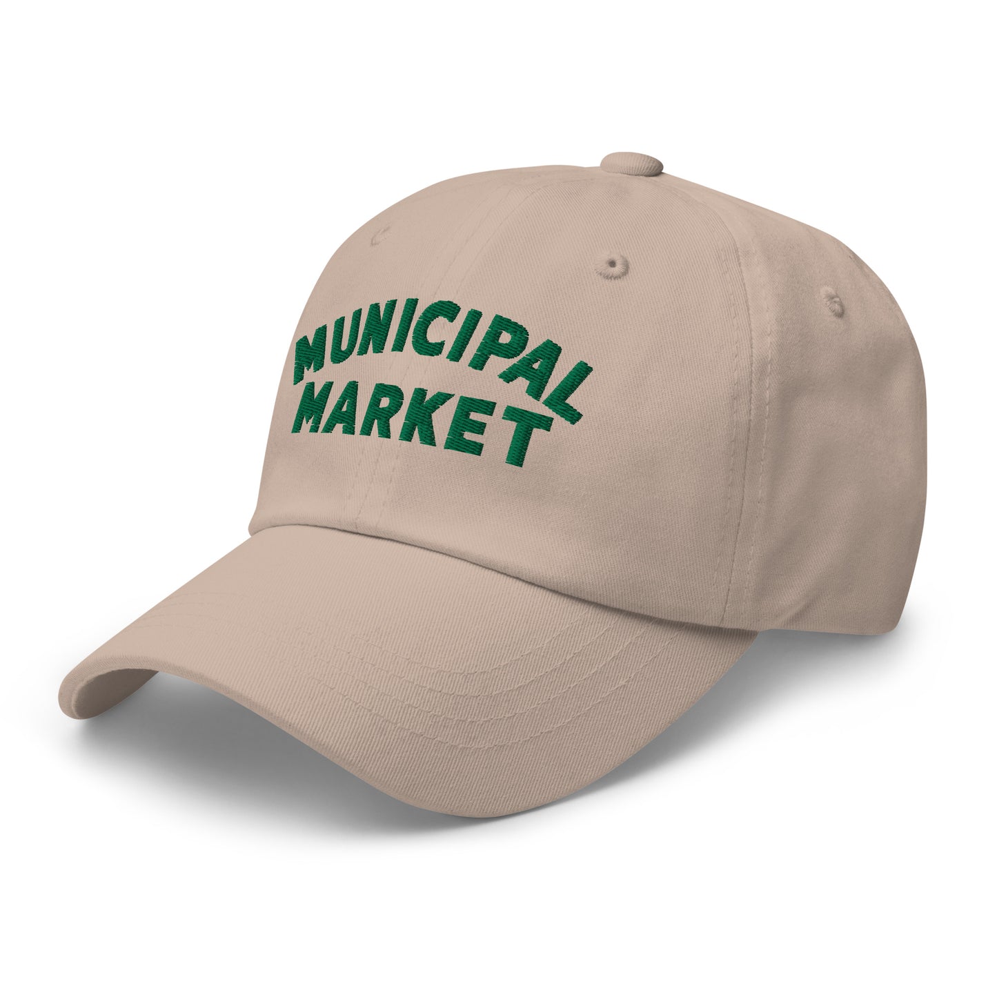 MUNICIPAL MARKET BASEBALL CAP w/GREEN LOGO