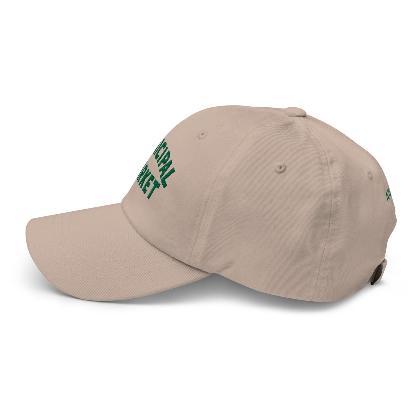 MUNICIPAL MARKET BASEBALL CAP w/GREEN LOGO