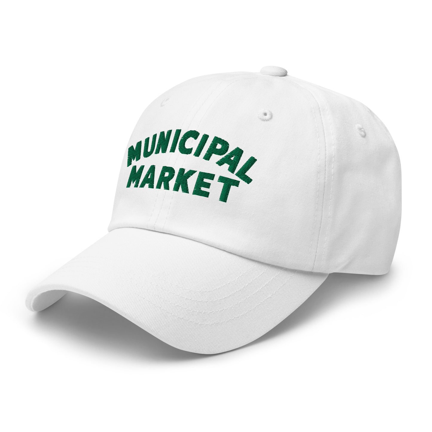 MUNICIPAL MARKET BASEBALL CAP w/GREEN LOGO