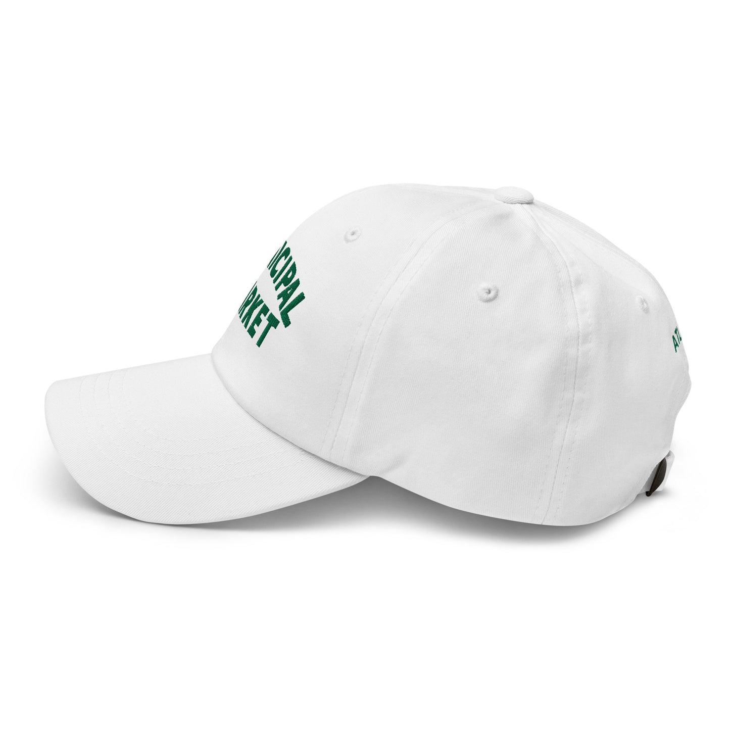 MUNICIPAL MARKET BASEBALL CAP w/GREEN LOGO
