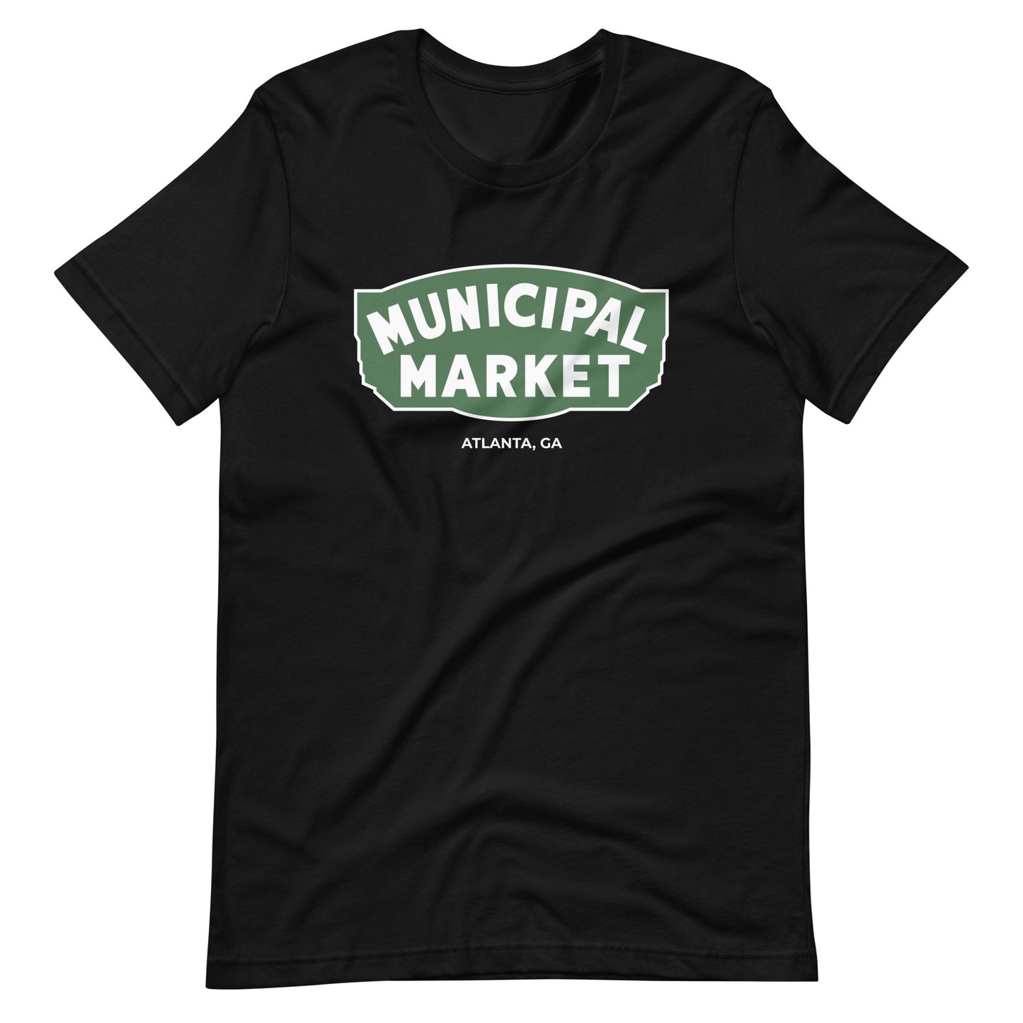 MUNICIPAL MARKET MONUMENT TEE - BLACK